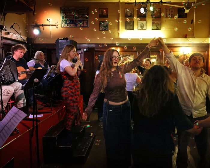 ‘Ceilidh renaissance’ lures gen Z offline in search of real-life joy