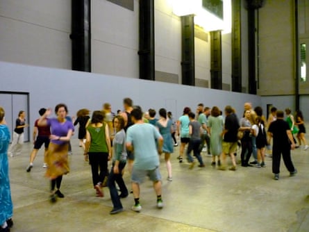 The Tino Sehgal effect at Tate Modern in 2012.