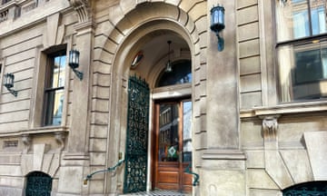The Garrick Club exterior and entrance in London