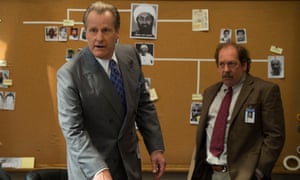 Jeff Daniels and Bill Camp as FBI agents in The Looming Tower.