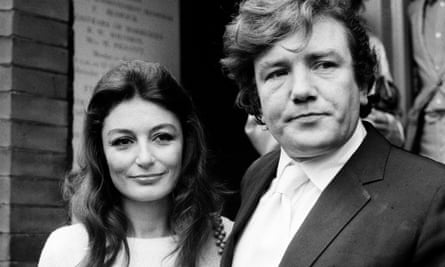 Anouk Aimée on her 1970 wedding day to the British actor Albert Finney.