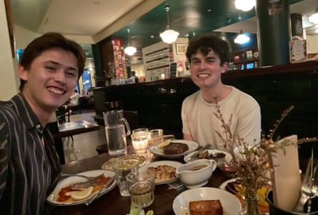 Harry and Jack on their date