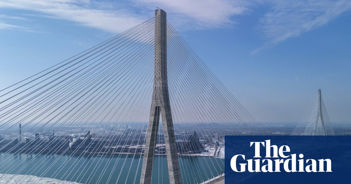 The $4.7bn Gordie Howe bridge to Canada, briefly rebranded as the Matthew Moroun Protection Program, pending receipt of all required campaign donations.
