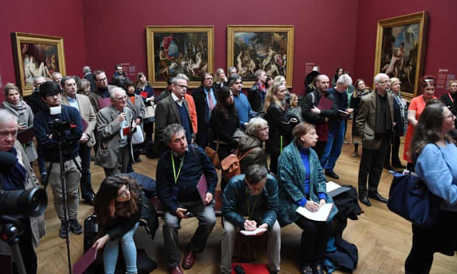 Out of hand? … The National Gallery packed in the visitors to its Titian: Love, Desire and Death exhibition.
