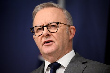 Prime minister Anthony Albanese