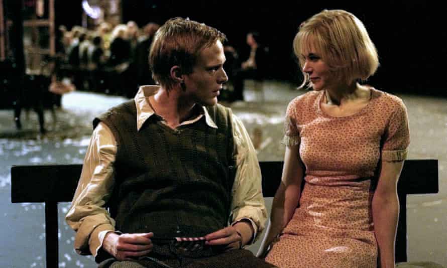 Paul Bettany and Nicole Kidman in Dogville.