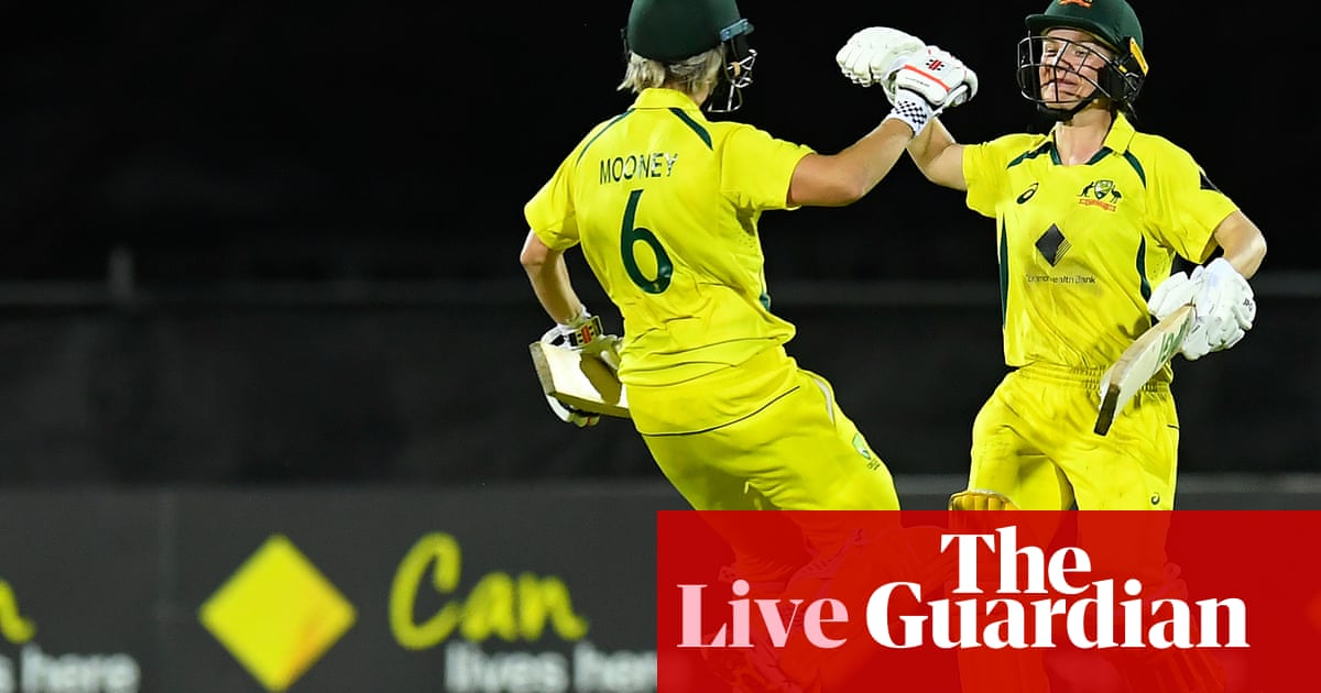 Australia seal thrilling last-ball win over India in second women’s ODI – as it happened