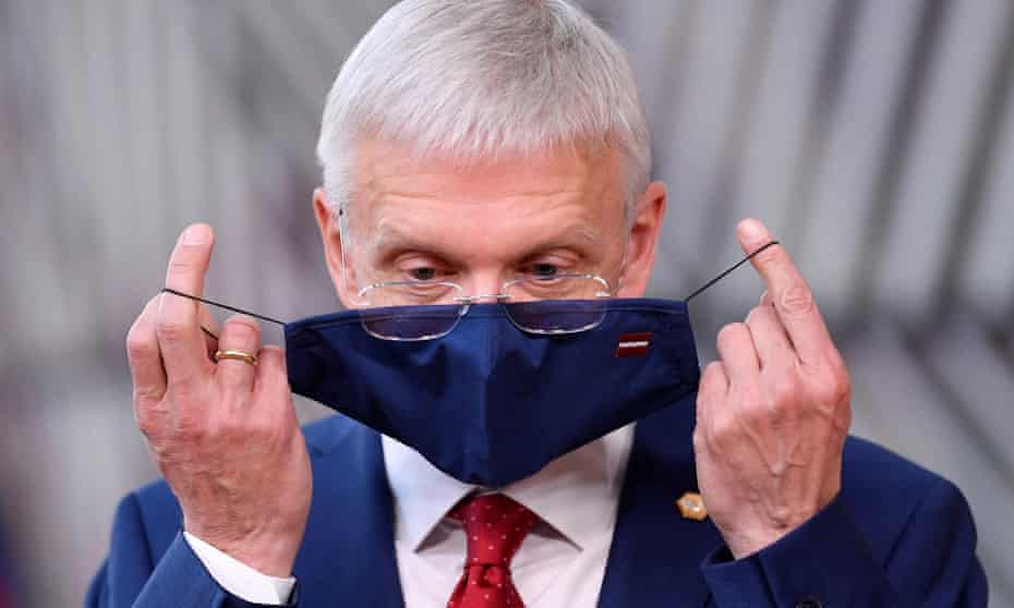 Krišjānis Kariņš, the prime minister of Latvia.