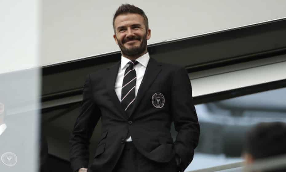 David Beckham and Phil Neville were teammates at Manchester United for more than a decade.