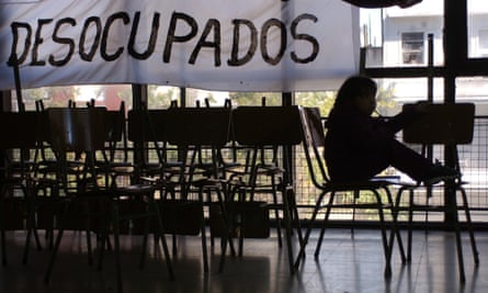 Occupied factory, Buenos Aires.