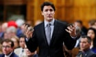 Justin Trudeau apologises for elbowing opposition MP in Canada's parliament
