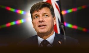 Hume MP and energy minister Angus Taylor. Voices for Hume say they gained 100 new members within a week of launch.