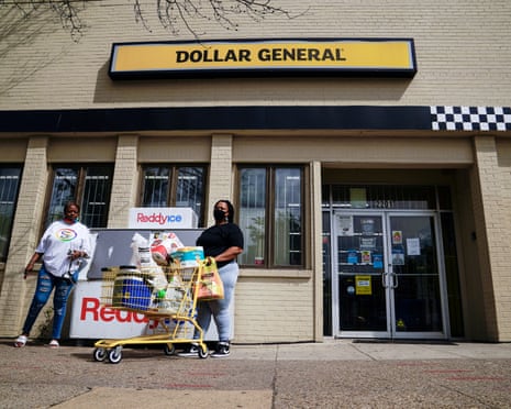 Outside of dollar store