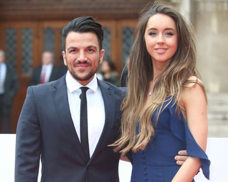 Peter Andre and Emily MacDonagh.
