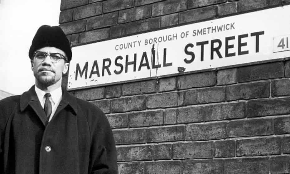 Malcolm X visited Smethwick in 1965 to highlight local racial discrimination.