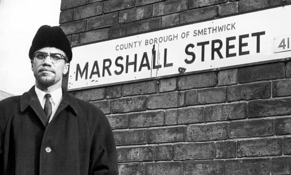 Malcolm X visited Smethwick in 1965 to highlight local racial discrimination.