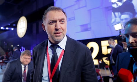 Oleg Deripaska at the St Petersburg International Economic Forum in 2022