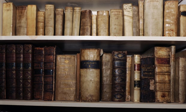  A collection of rare books. Scotland Yard confirmed the theft between 29 and 30 January. Photograph: Jocelyn Augustino/Commissioned for The Guardian  
