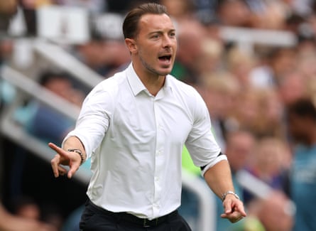 Matthias Jaissle gestures from the touchline