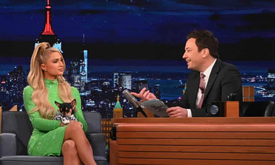 Paris Hilton Jimmy Fallon