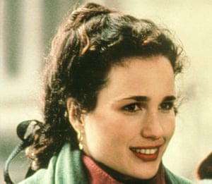 Andie MacDowell in Green Card.