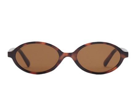 MANGO Thin-frame sunglasses