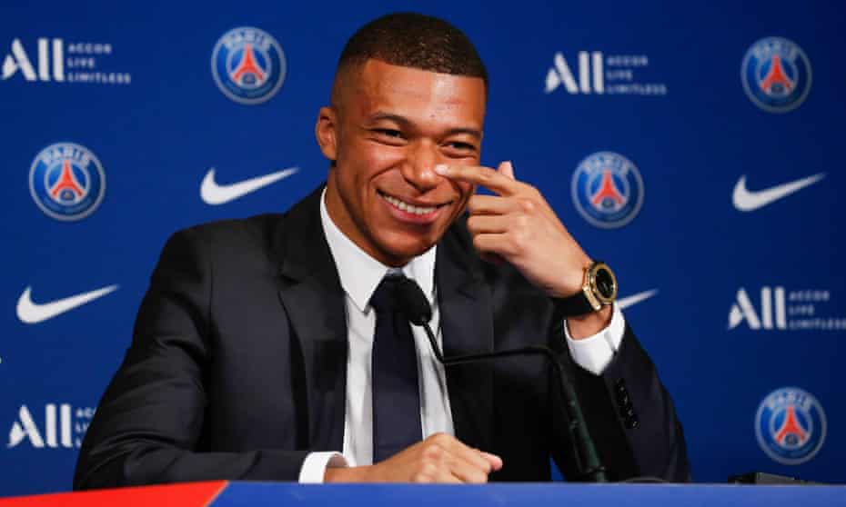 Kylian Mbappé's new contract makes him the most powerful figure at PSG |  Kylian Mbappé | The Guardian