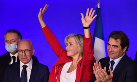 Valerie Pécresse celebrates her nomination as presidential candidate for Les Républicains