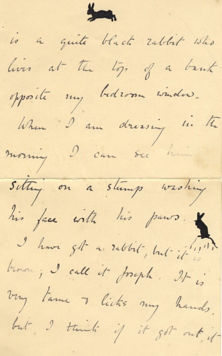 Another page from Beatrix Potter’s letter