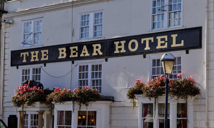 The Bear Hotel in Devizes, WIltshire, England.