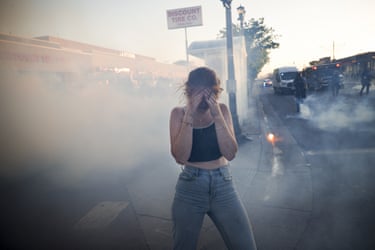 Minneapolis protests escalate over George Floyd killing – in pictures | George Floyd