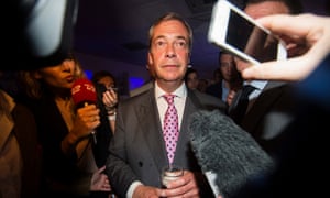 Nigel Farage awaits the result of the EU referendum vote: ‘Campaigners used controversy to engage directly with electors via social media, shrugging off the questions of sceptical journalists.’