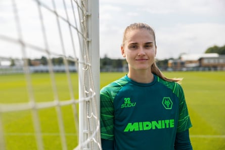The England youth international goalkeeper Emily Orman