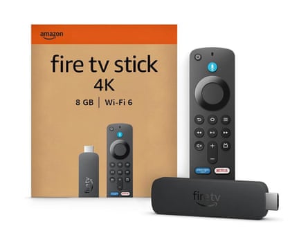 Amazon Fire TV Stick 4K, supports Wi-Fi 6, Dolby Vision/Atmos, HDR10+