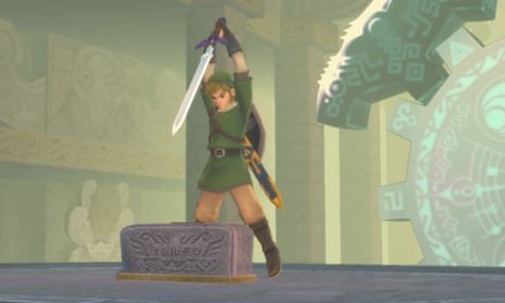 Legend The HD Sword – review Guardian The Legend Zelda of | Zelda: a Skyward cut | of still above The