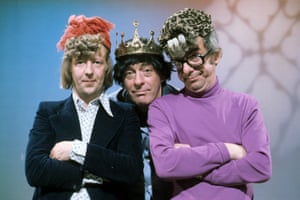 Tim Brooke-Taylor, John Junkin and Barry Cryer in Hello Cheeky! in 1976