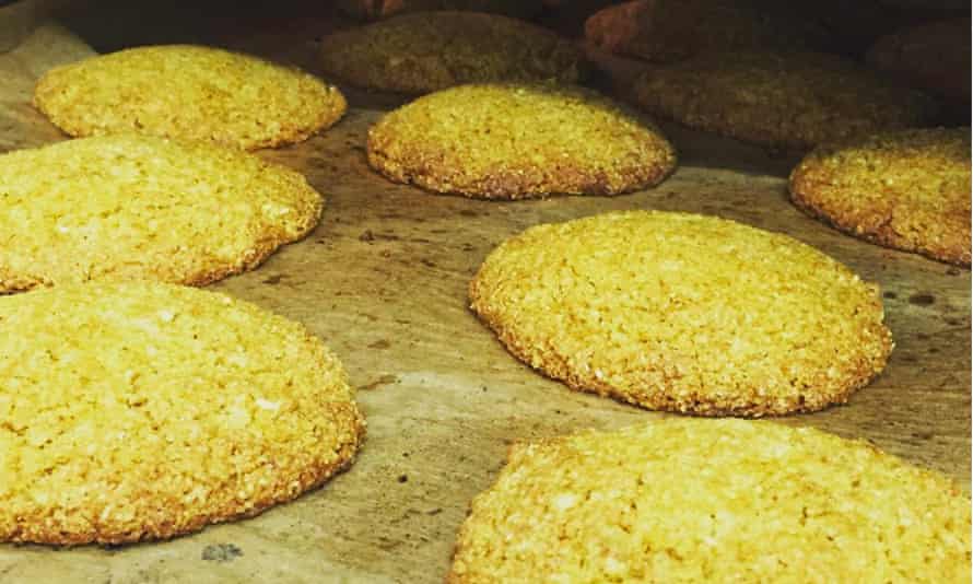 Turmeric and honey biscuits from Modern Baker