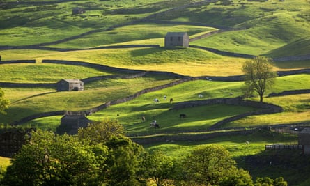 Swaledale, one of the most beautiful parts of the Yorkshire Dales: Keld Lodge, Keld, North Yorkshire.