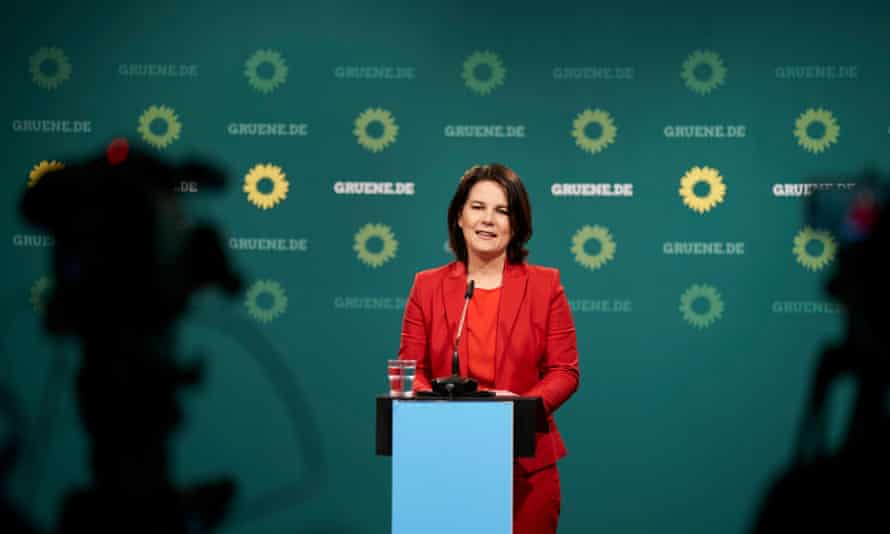 The Greens’ Annalena Baerbock in Berlin last month.