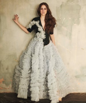 Sarah Seb, from the University of East London, creates new designs by reconstructing secondhand clothes.
