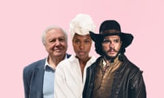 David Attenborough, DeWanda Wise in Spike Lee’s She’s Gotta Have It and Kit Harington in Gunpowder.