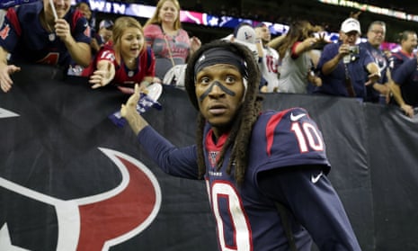 DeAndre Hopkins has played for the Texans since entering the league in 2013