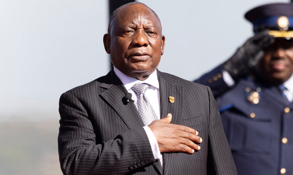 South Africa's Cyril Ramaphosa warns of 'toxic cleavages' at inauguration | South Africa | The Guardian