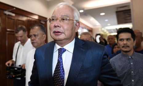 Najib Razak  heads to court over the 1MDB scandal