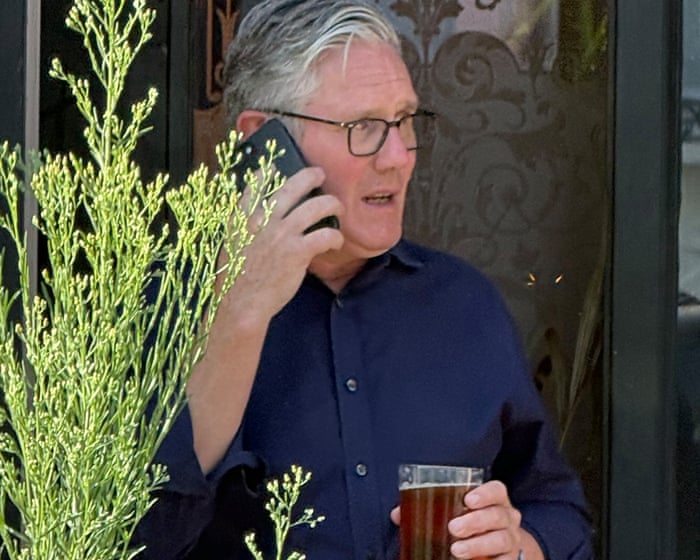 Was Keir Starmer’s leaving party the boozy birth of a new Labour force?