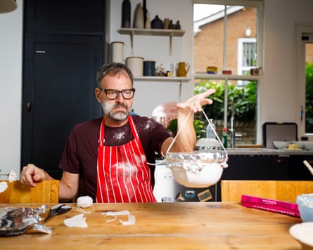 Spotted Dick before being boiled. Tim Dowling makes old fashioned puddings at home. 10 September 2025