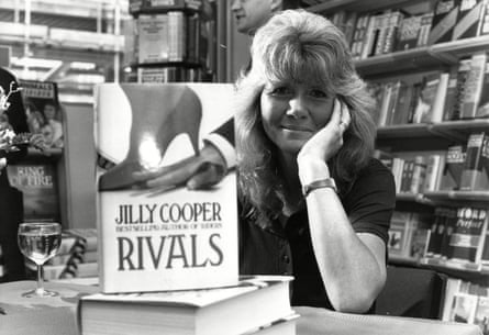 Cooper at a book signing for her novel Rivals, June 1988.