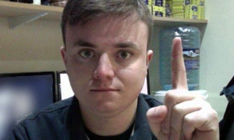 Screengrab Jack Renshaw, a white supremacist whoi planned to kill Labour MP Rosie Cooper. BBC