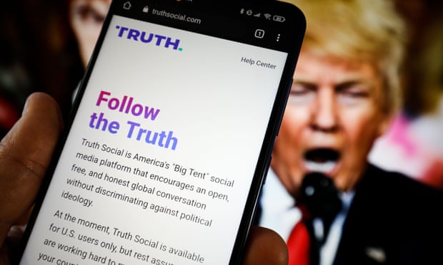 Truth Social: the failing anti-Twitter platform even Trump barely uses | Social media | The Guardian