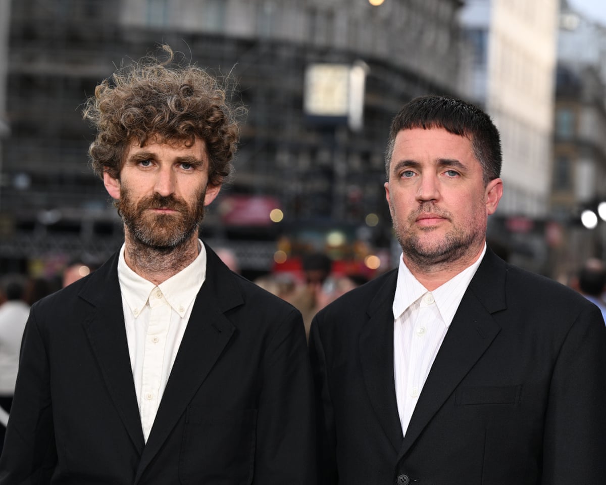 directors Will Lovelace and Dylan Southern at the UK premiere of the film.